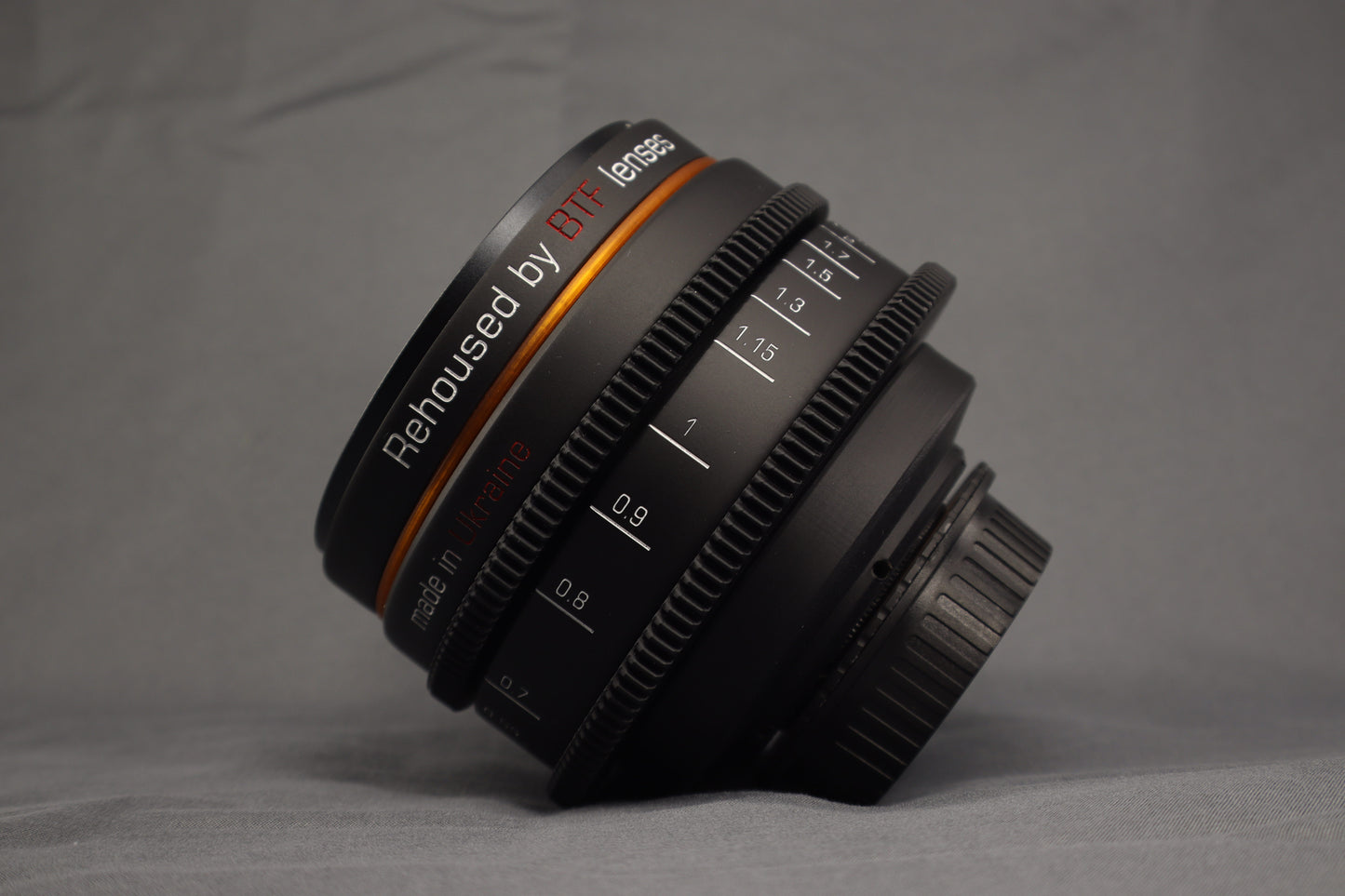 Rehouse Helios 44-2 58mm T 2.1 Cine Vintage lens FULL FRAME New Housing