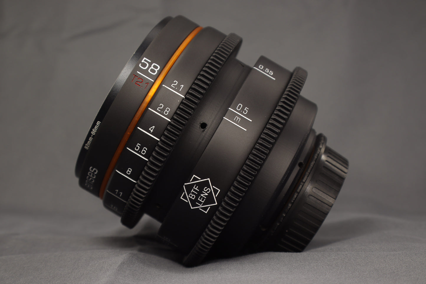 Rehouse Helios 44-2 58mm T 2.1 Cine Vintage lens FULL FRAME New Housing