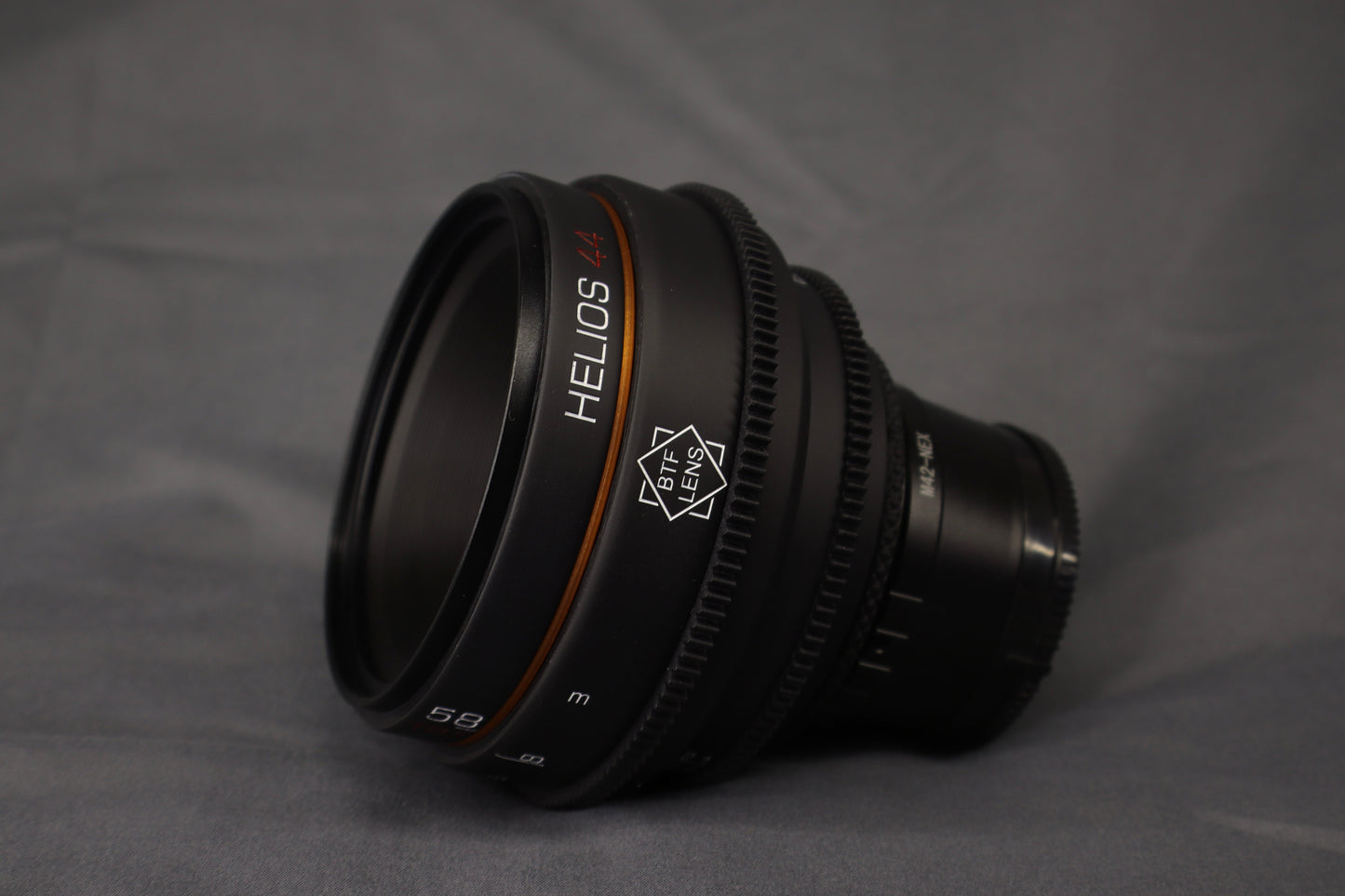 Helios 44 58mm T2.1 Rehoused Cinema Lens Sony E | 95mm Matte box | 86mm Filter