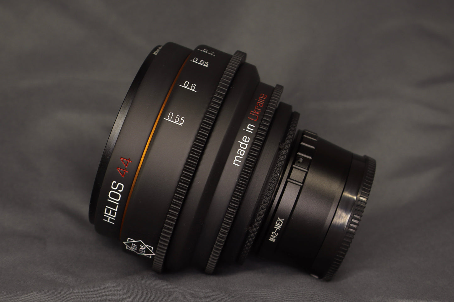 Helios 44 58mm T2.1 Rehoused Cinema Lens Sony E | 95mm Matte box | 86mm Filter