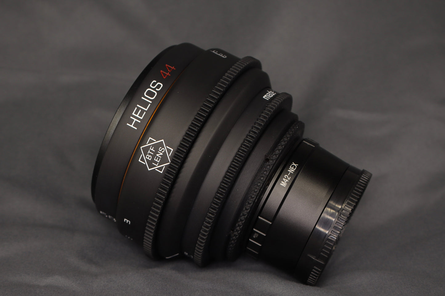 Helios 44 58mm T2.1 Rehoused Cinema Lens Sony E | 95mm Matte box | 86mm Filter