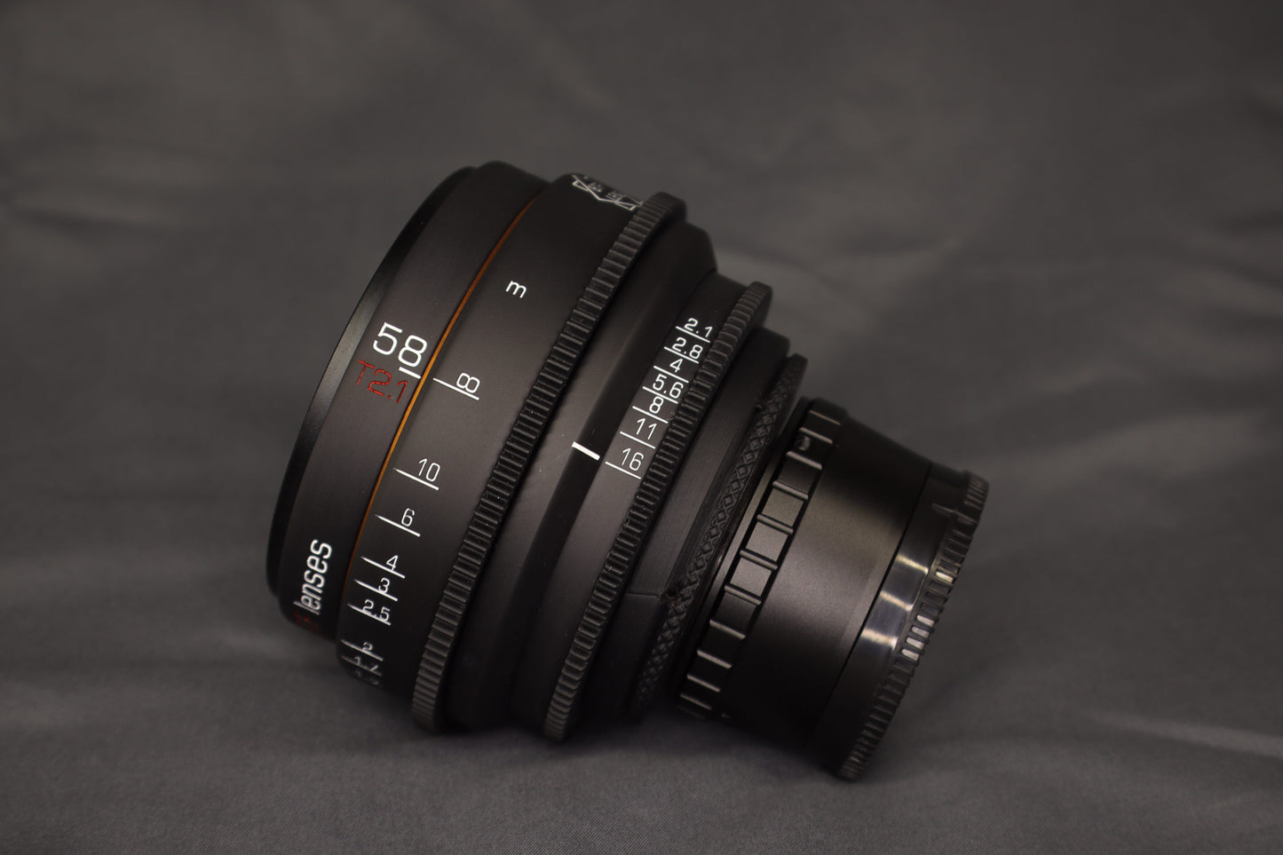 Helios 44 58mm T2.1 Rehoused Cinema Lens Sony E | 95mm Matte box | 86mm Filter