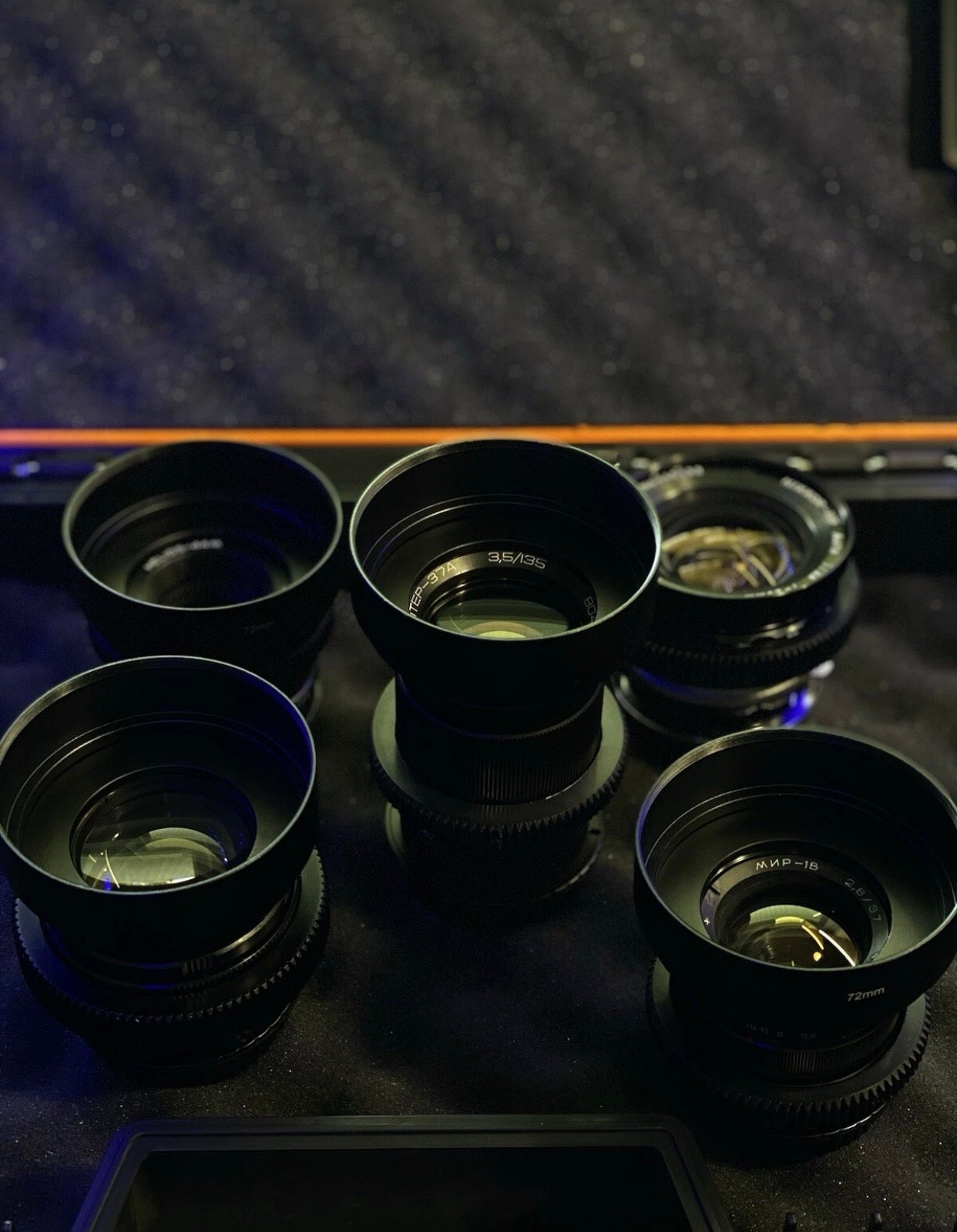 Canon EF Helios SET Cine 20 37 58 85 135 SOVIET LENSES Cinemod EF Mount For Cine