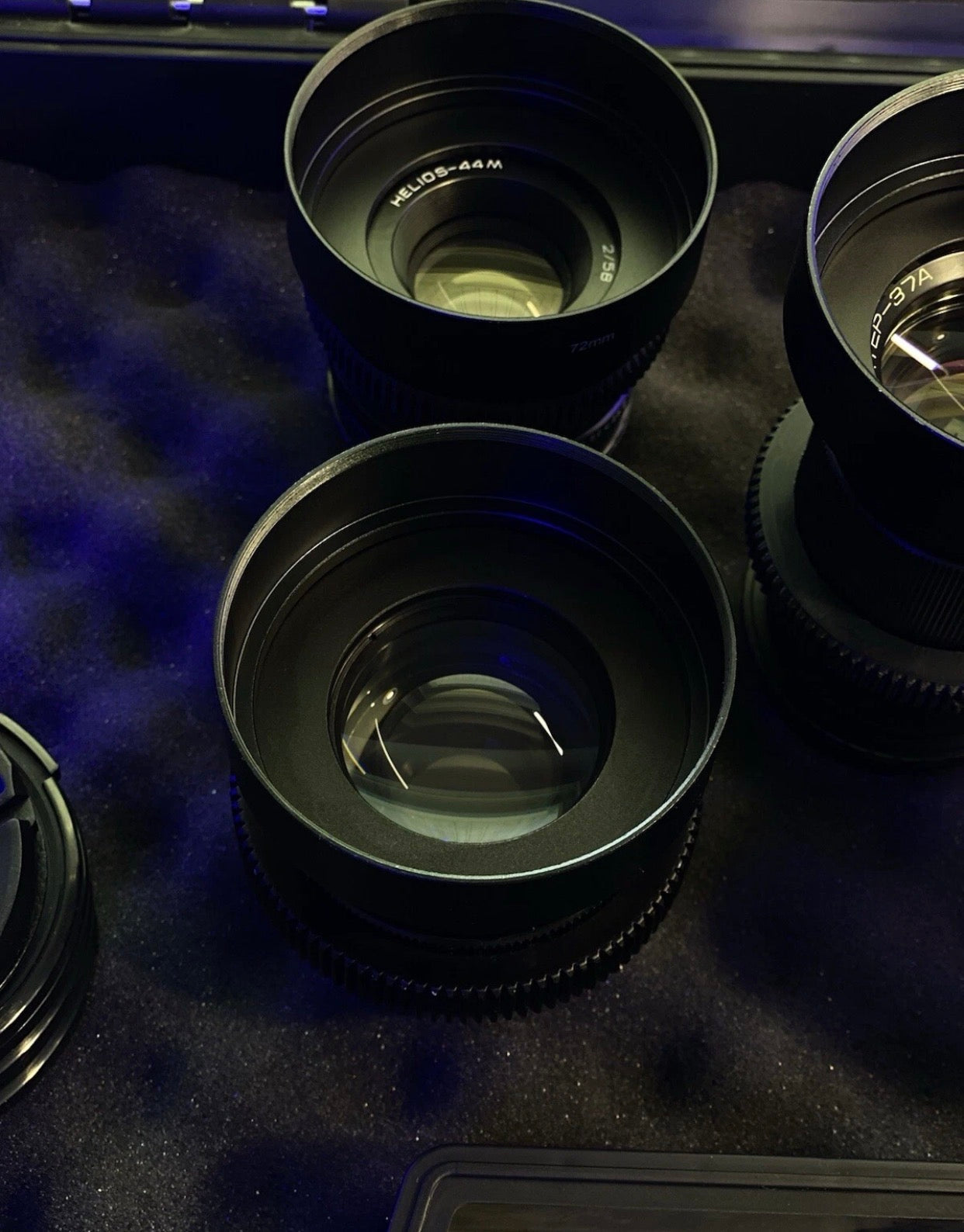 Canon EF Helios SET Cine 20 37 58 85 135 SOVIET LENSES Cinemod EF Mount For Cine