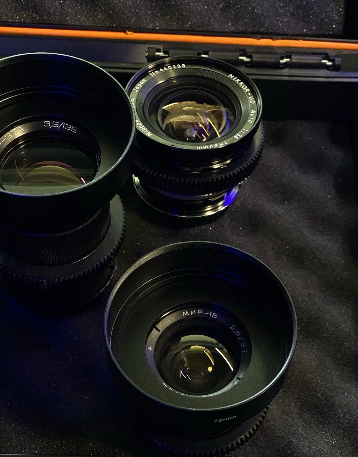 Canon EF Helios SET Cine 20 37 58 85 135 SOVIET LENSES Cinemod EF Mount For Cine