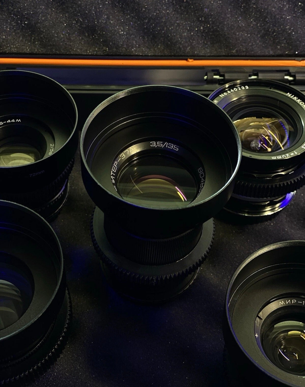 Canon EF Helios SET Cine 20 37 58 85 135 SOVIET LENSES Cinemod EF Mount For Cine