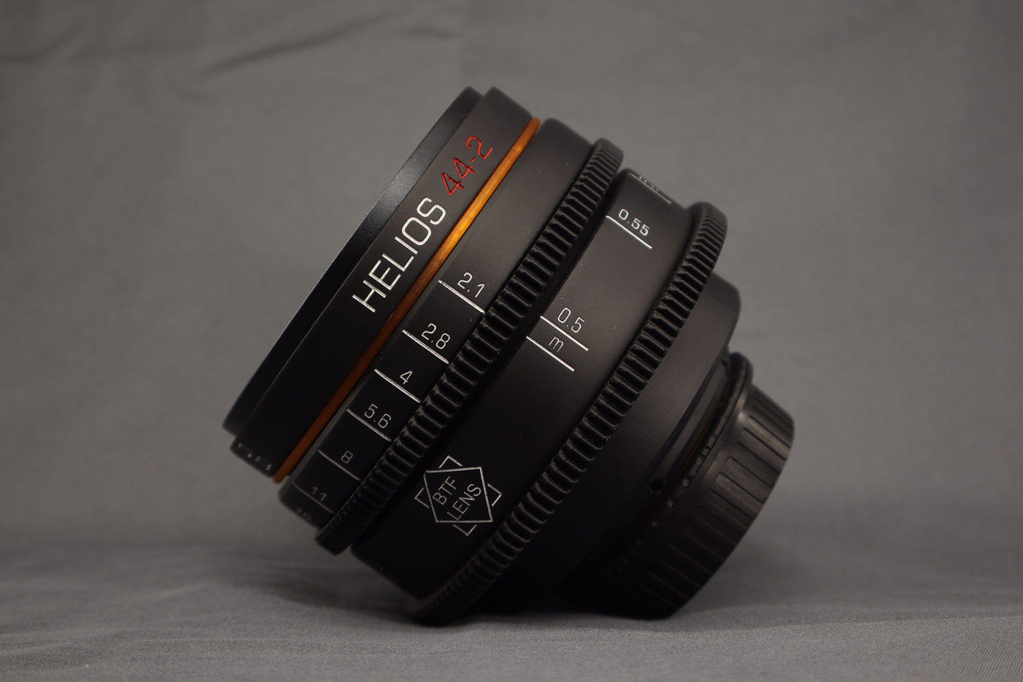 Rehouse Helios 44-2 58mm T 2.1 Cine Vintage lens FULL FRAME New Housing