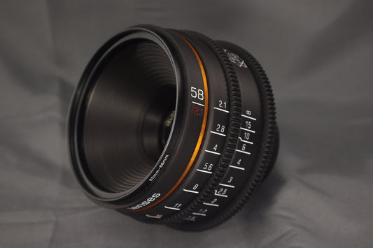 Rehouse Helios 44-2 58mm T 2.1 Cine Vintage lens FULL FRAME New Housing