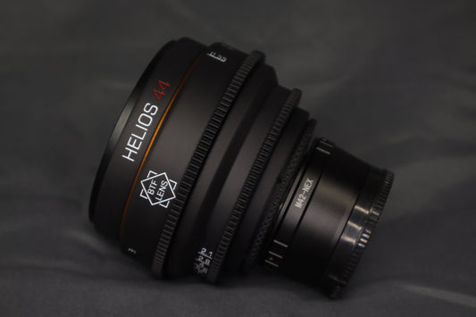 Helios 44 58mm T2.1 Rehoused Cinema Lens Sony E | 95mm Matte box | 86mm Filter