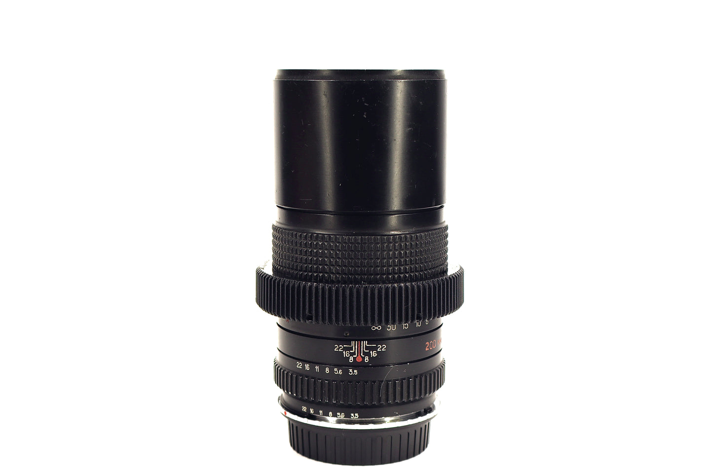 Telear  H 200 3.5 Cine mod Canon EF